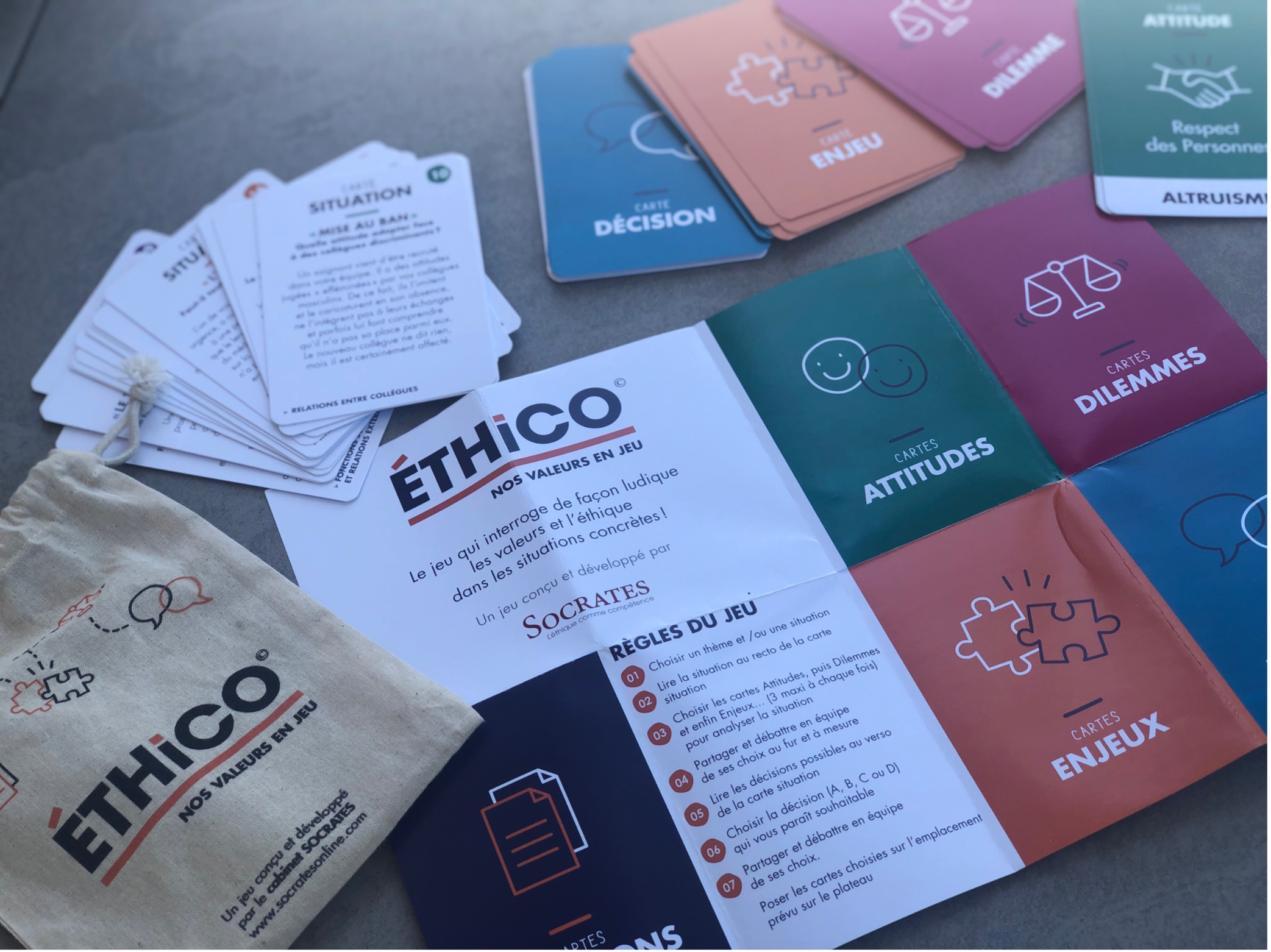 (JEU DE CARTES) Ethico© - Version classique (2022) - Image 2