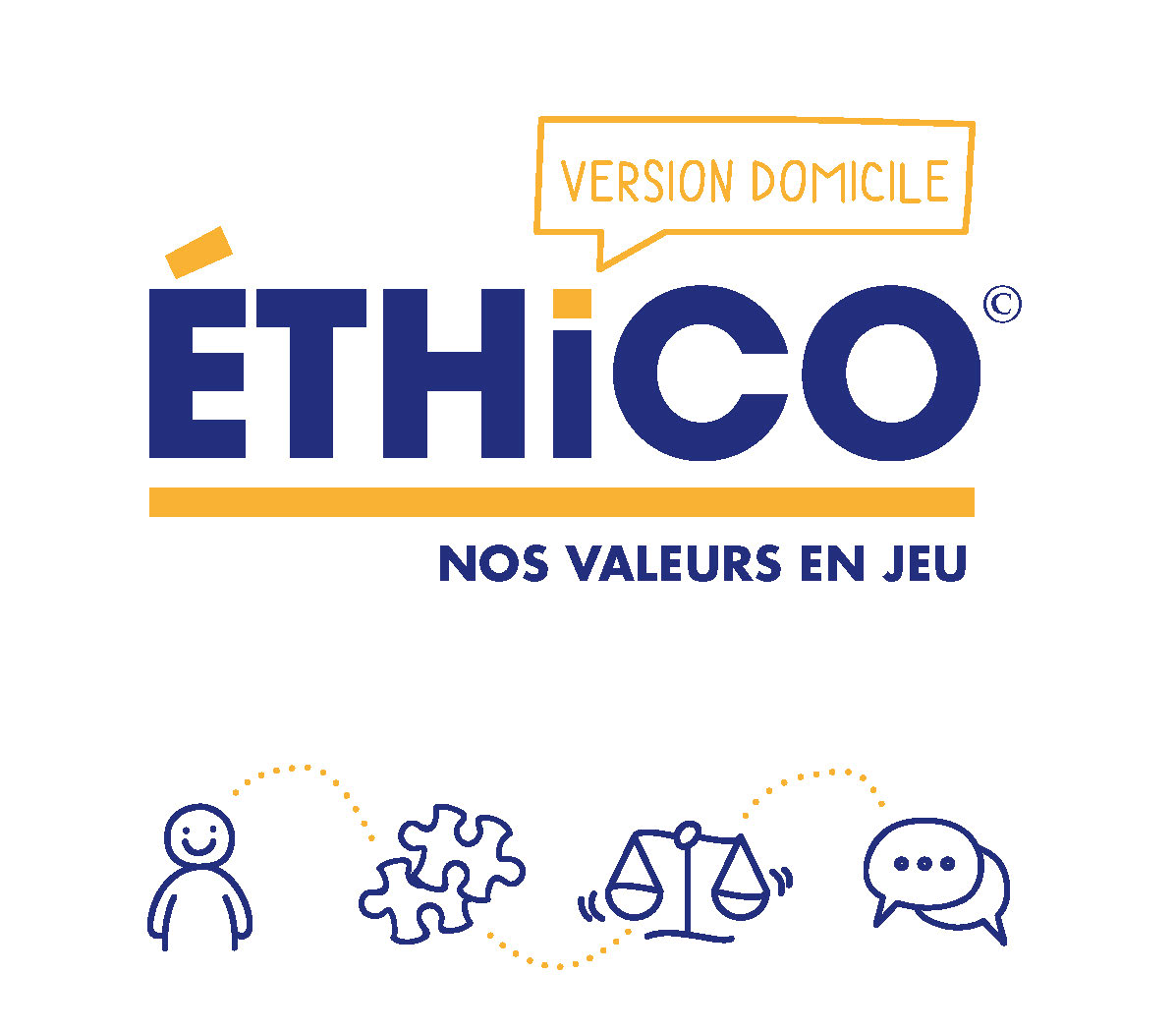 (JEU DE CARTES) Ethico© - Version domicile (SAAD, SAD, SSIAD) - Image 1